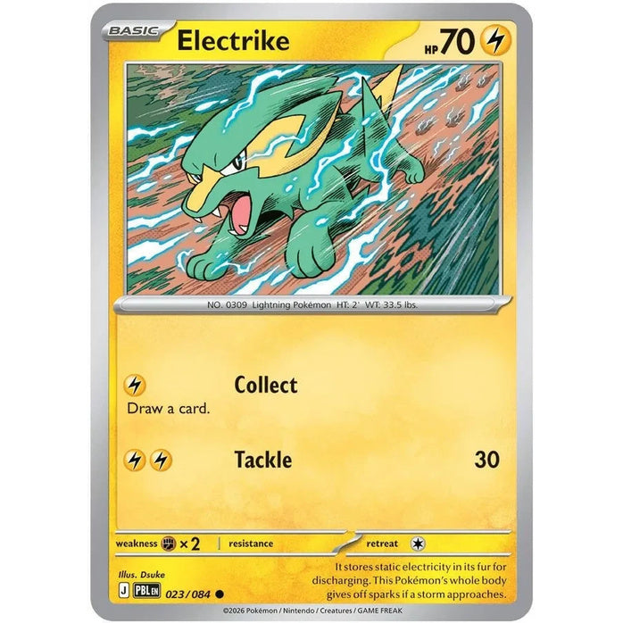Electrike - Pitch Black (Common) [PBL-23] English / Near Mint / Normal