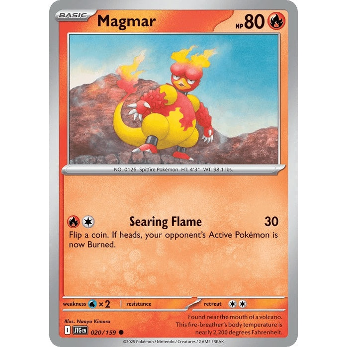 Magmar - Journey Together (Common) [JTG-20] English / Near Mint / Normal