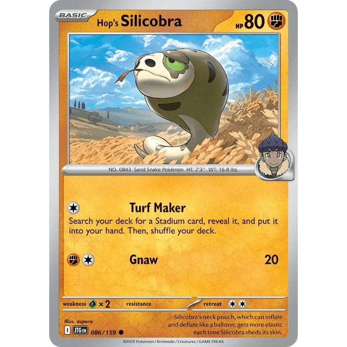 Hop's Silicobra - Journey Together (Common) [JTG-86] English / Near Mint / Normal