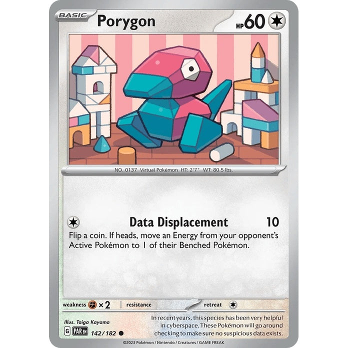 Porygon - Paradox Rift (Common) [PAR-142] English / Near Mint / Normal