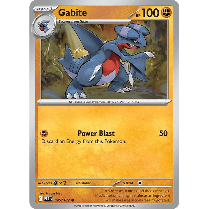 Gabite - Paradox Rift (Common) [PAR-95] English / Near Mint / Normal