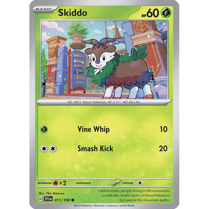 Skiddo - Scarlet & Violet (Common) [SVI-11] English / Near Mint / Normal