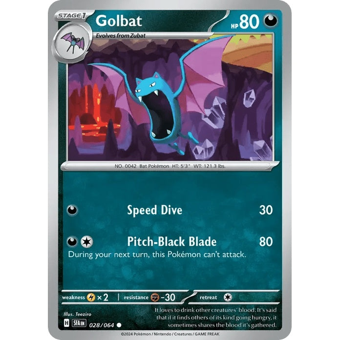 Golbat - Shrouded Fable (Common) [SFA-28] English / Near Mint / Normal