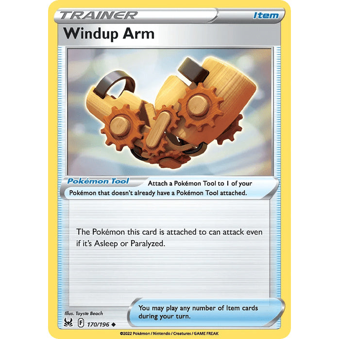 Windup Arm - Lost Origin (Uncommon) [LOR-170] English / Near Mint / Normal