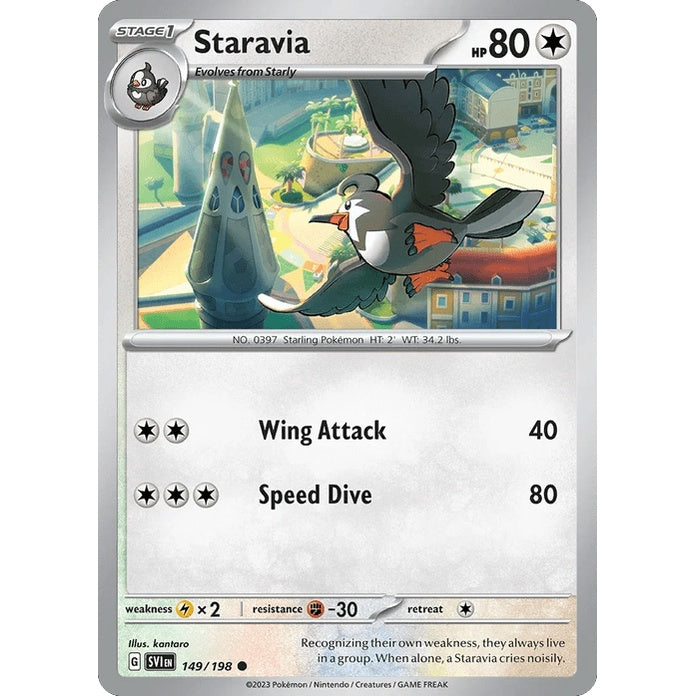 Staravia - Scarlet & Violet (Common) [SVI-149] English / Near Mint / Normal