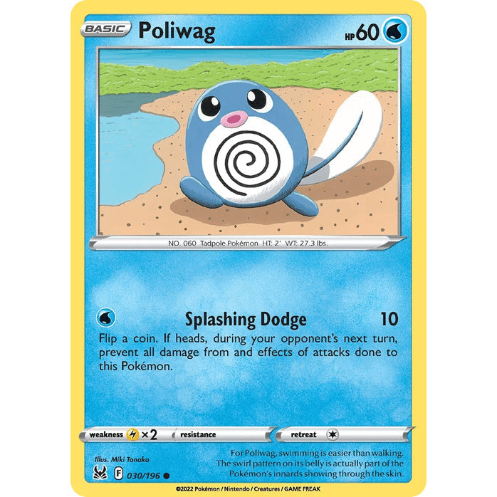 Poliwag - Lost Origin (Common) [LOR-30] English / Near Mint / Normal