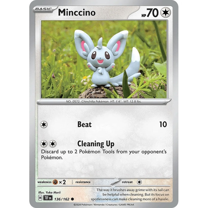 Minccino - Temporal Forces (Common) [TEF-136] English / Near Mint / Normal