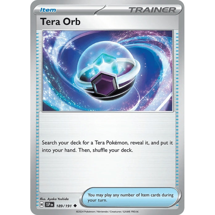 Tera Orb - Surging Sparks (Uncommon) [SSP-189] English / Near Mint / Normal