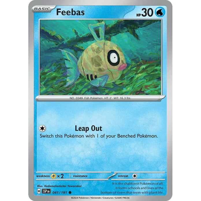 Feebas - Surging Sparks (Common) [SSP-41] English / Near Mint / Normal