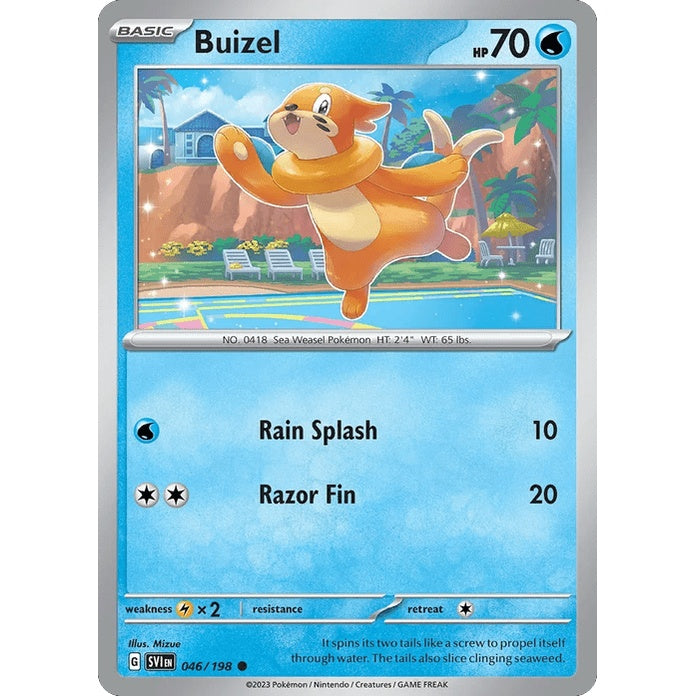 Buizel - Scarlet & Violet (Common) [SVI-46] English / Near Mint / Normal