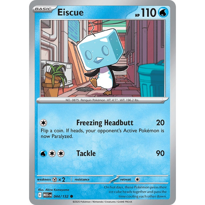 Eiscue - Mega Evolution (Common) [MEG-44] English / Near Mint / Normal