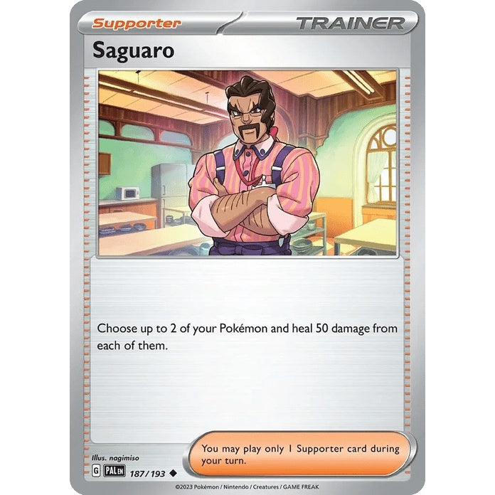 Saguaro - Paldea Evolved (Uncommon) [PAL-187] English / Near Mint / Normal