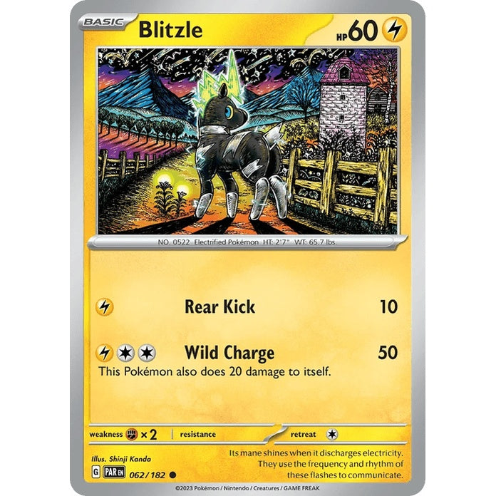 Blitzle - Paradox Rift (Common) [PAR-62] English / Near Mint / Normal