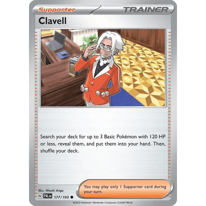 Clavell - Paldea Evolved (Common) [PAL-177] English / Near Mint / Normal