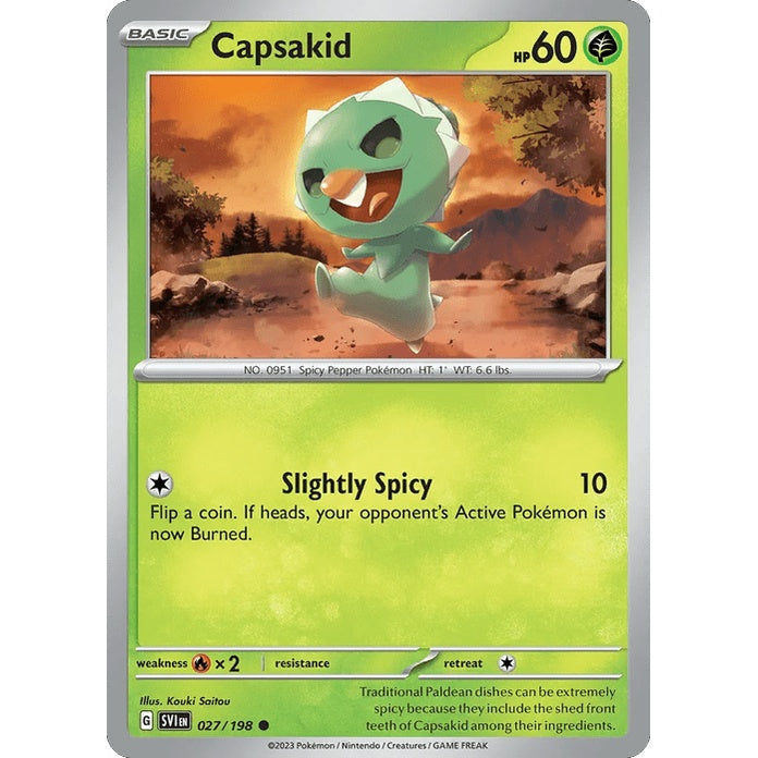 Capsakid - Scarlet & Violet (Common) [SVI-27] English / Near Mint / Normal