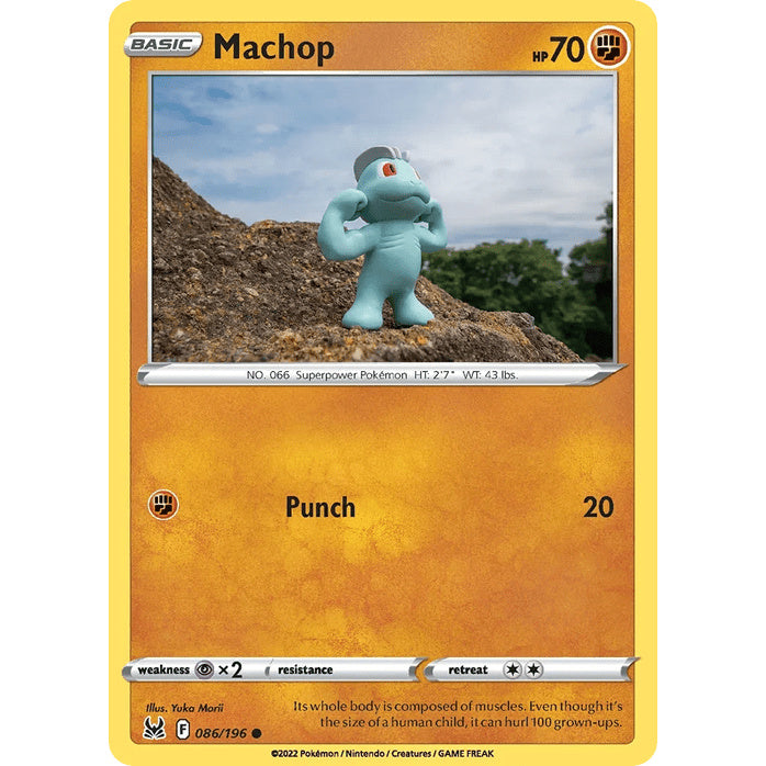 Machop - Lost Origin (Common) [LOR-86] English / Near Mint / Normal