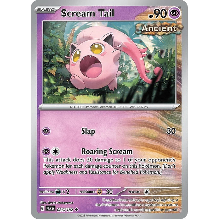 Scream Tail - Paradox Rift (Uncommon) [PAR-86] English / Near Mint / Normal