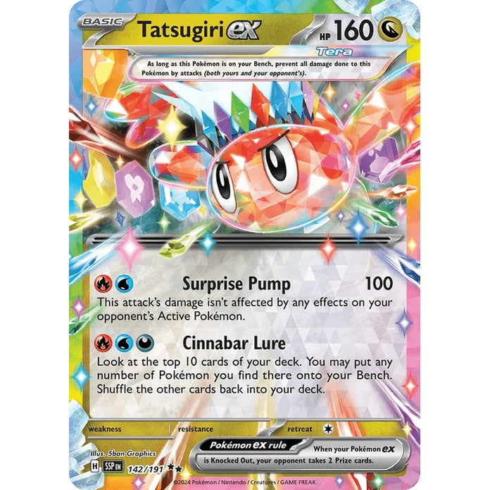 Tatsugiri ex - Surging Sparks (Double Rare) [SSP-142] English / Near Mint / Normal