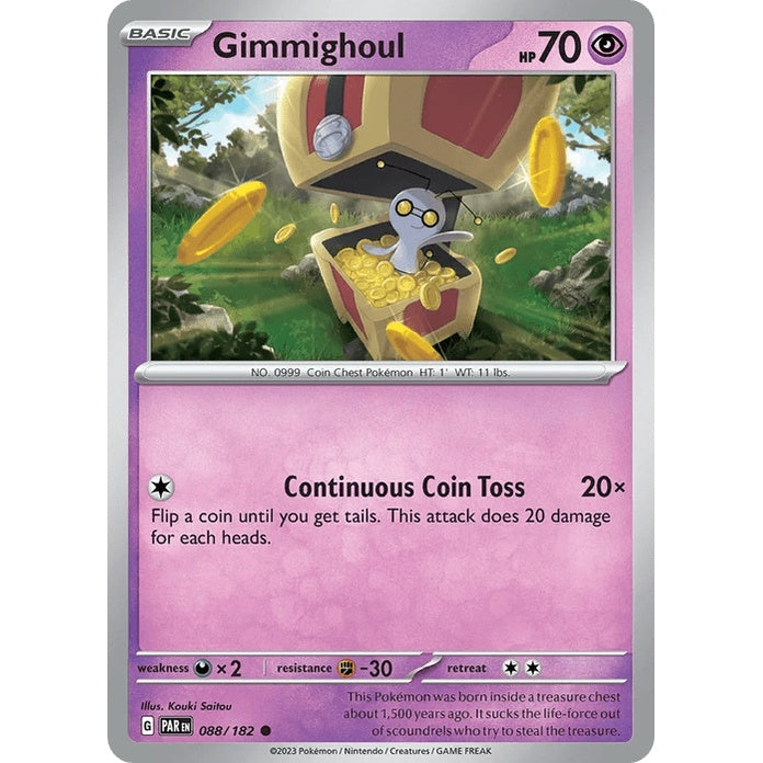 Gimmighoul - Paradox Rift (Common) [PAR-88] English / Near Mint / Normal