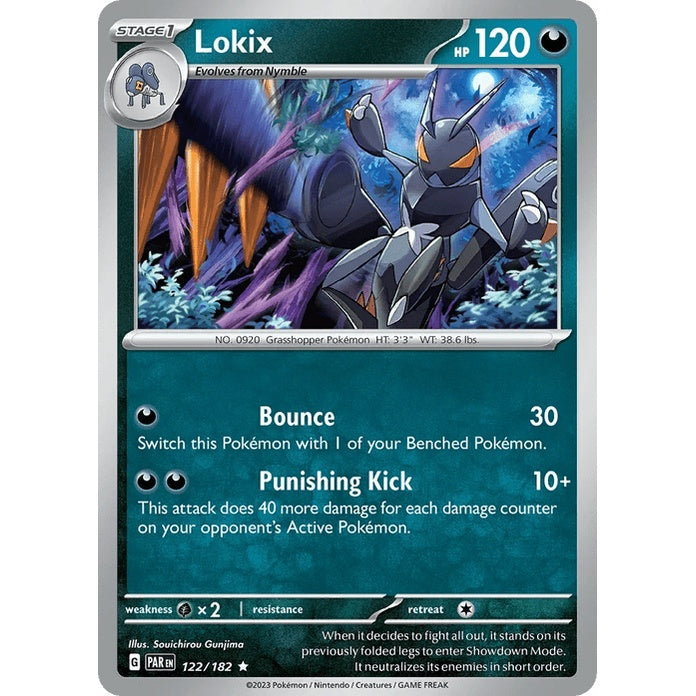 Lokix - Paradox Rift (Rare) [PAR-122] English / Near Mint / Normal