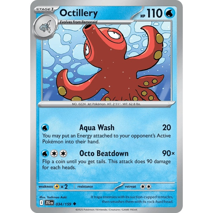 Octillery - Journey Together (Uncommon) [JTG-34] English / Near Mint / Normal