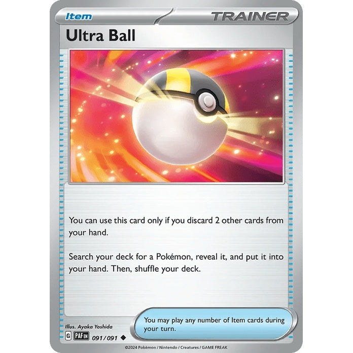 Ultra Ball - Paldean Fates (Uncommon) [PAF-91] English / Near Mint / Normal