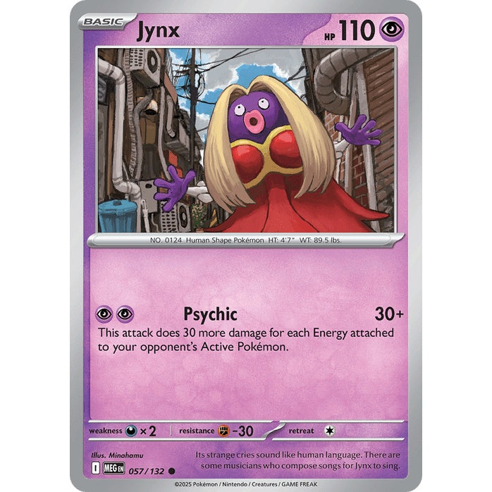 Jynx - Mega Evolution (Common) [MEG-57] Japanese / Near Mint / Normal