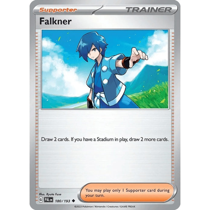 Falkner - Paldea Evolved (Uncommon) [PAL-180] English / Near Mint / Normal