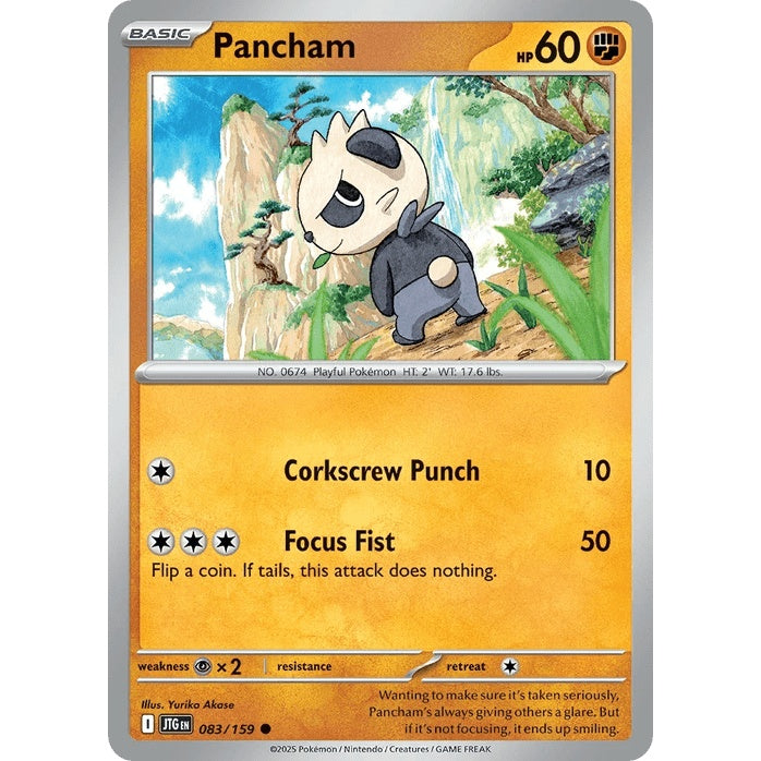 Pancham - Journey Together (Common) [JTG-83] English / Near Mint / Normal