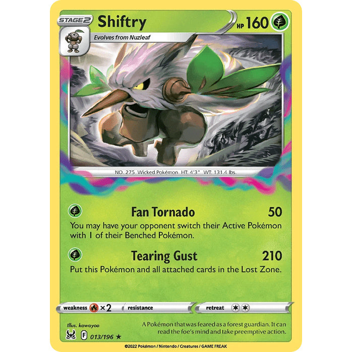 Shiftry - Lost Origin (Rare Holo) [LOR-13] English / Near Mint / Normal