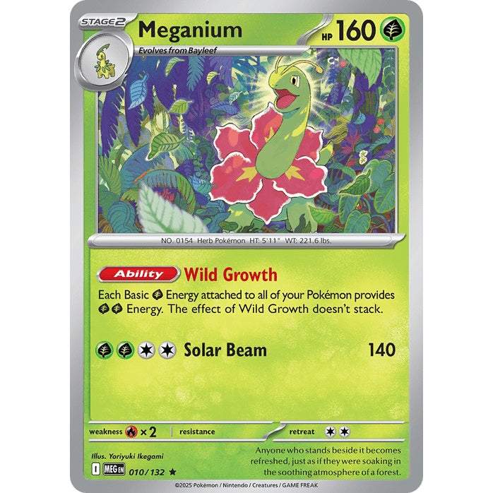 Meganium - Mega Evolution (Rare) [MEG-10] English / Near Mint / Normal