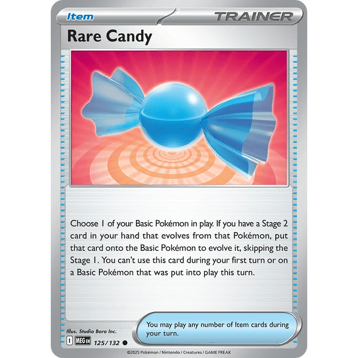 Rare Candy - Mega Evolution (Common) [MEG-125] English / Near Mint / Normal