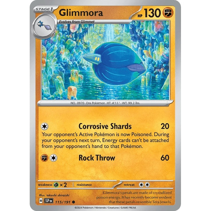 Glimmora - Surging Sparks (Common) [SSP-115] English / Near Mint / Normal