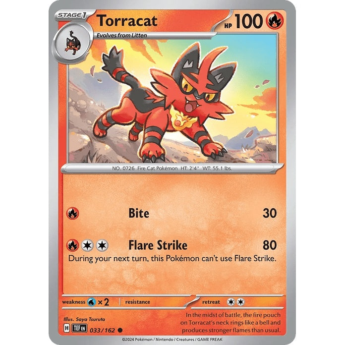 Torracat - Temporal Forces (Common) [TEF-33] English / Near Mint / Normal