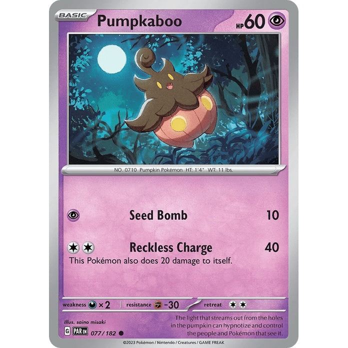 Pumpkaboo - Paradox Rift (Common) [PAR-77] English / Near Mint / Normal