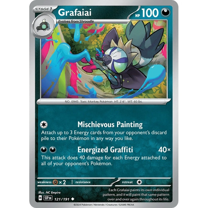 Grafaiai - Surging Sparks (Uncommon) [SSP-121] English / Near Mint / Normal