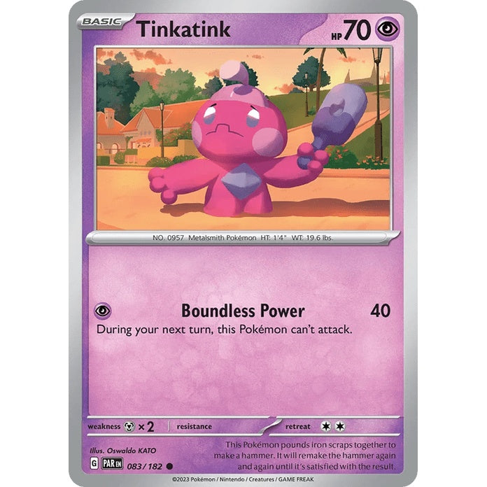 Tinkatink - Paradox Rift (Common) [PAR-83] English / Near Mint / Normal