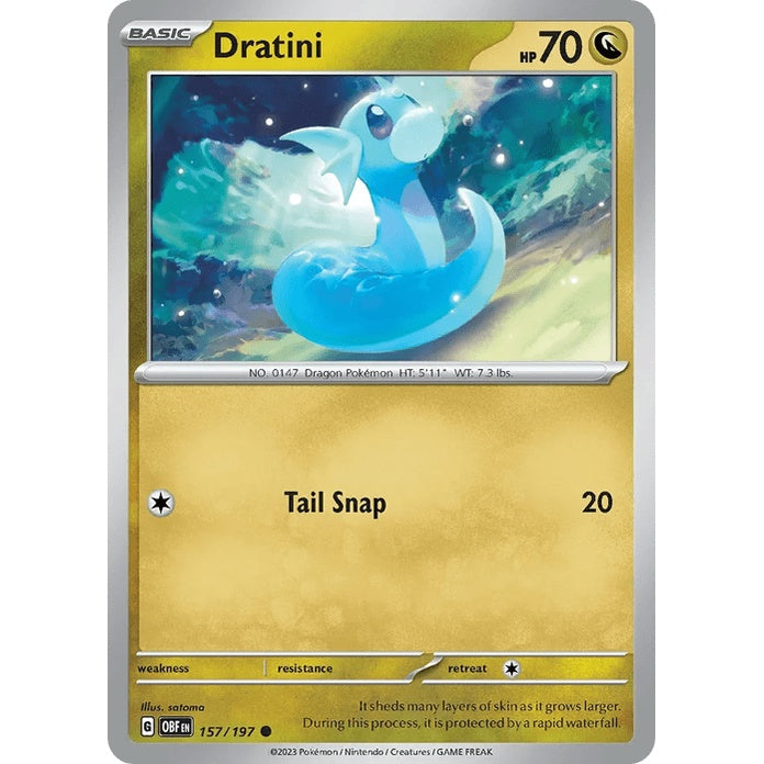 Dratini - Obsidian Flames (Common) [OBF-157] English / Near Mint / Normal