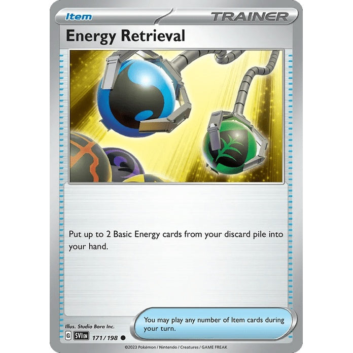 Energy Retrieval - Scarlet & Violet (Common) [SVI-171] English / Near Mint / Normal