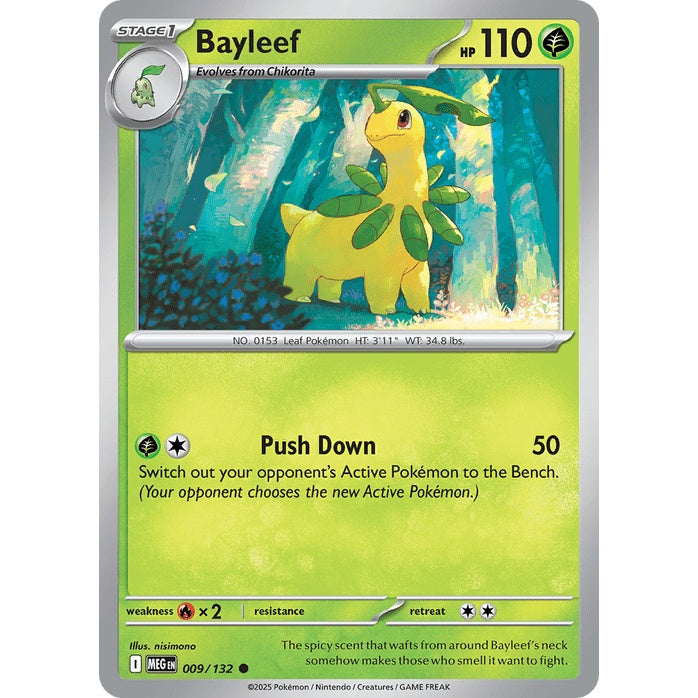 Bayleef - Mega Evolution (Common) [MEG-9] English / Near Mint / Normal