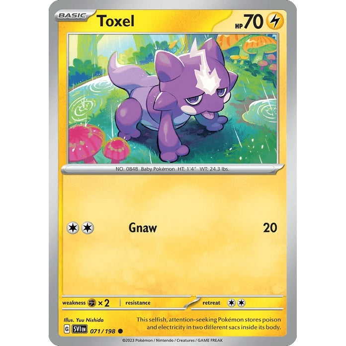 Toxel - Scarlet & Violet (Common) [SVI-71] English / Near Mint / Normal