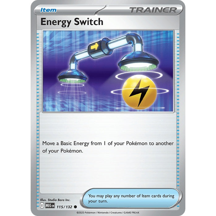 Energy Switch - Mega Evolution (Common) [MEG-115] English / Near Mint / Normal