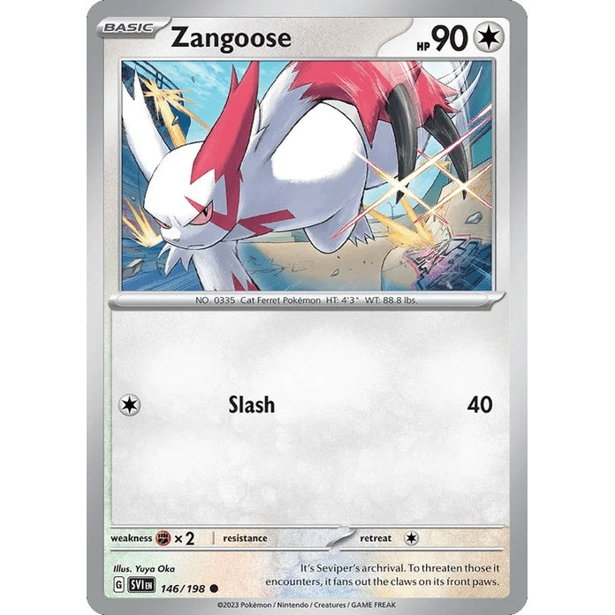 Zangoose - Scarlet & Violet (Common) [SVI-146] English / Near Mint / Normal