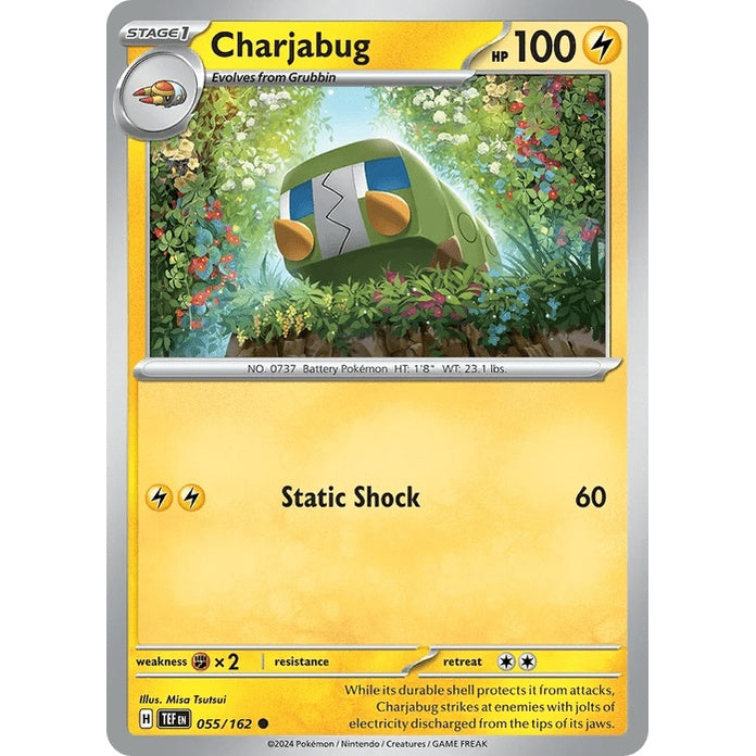 Charjabug - Temporal Forces (Common) [TEF-55] English / Near Mint / Normal