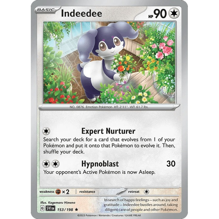 Indeedee - Scarlet & Violet (Rare) [SVI-153] English / Near Mint / Normal