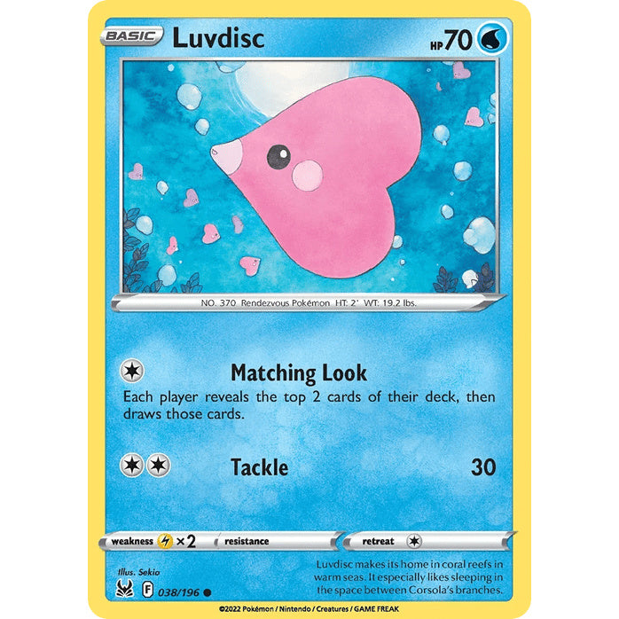 Luvdisc - Lost Origin (Common) [LOR-38] English / Near Mint / Normal