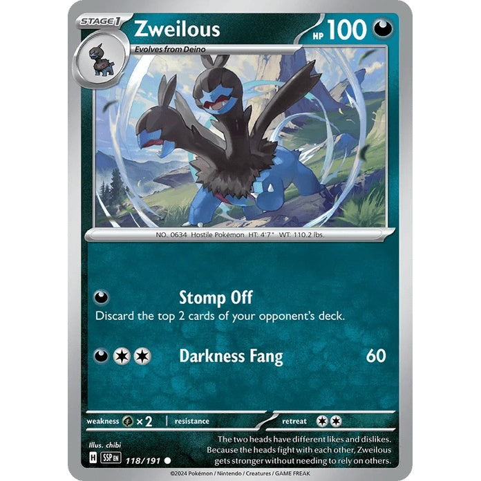 Zweilous - Surging Sparks (Common) [SSP-118] English / Near Mint / Normal