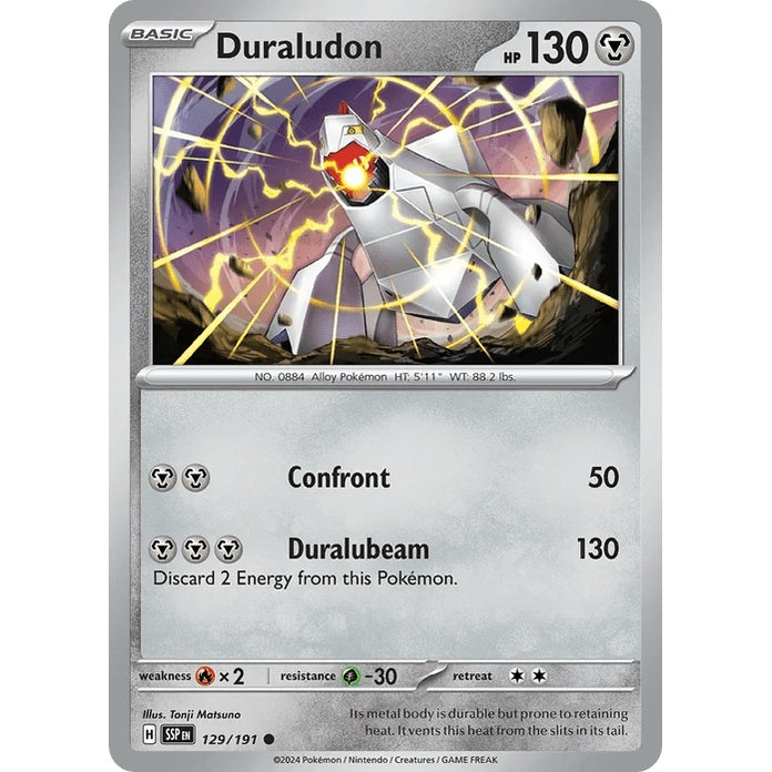Duraludon - Surging Sparks (Common) [SSP-129] English / Near Mint / Normal