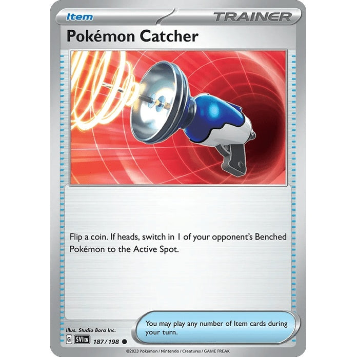 Pokémon Catcher - Scarlet & Violet (Common) [SVI-187] English / Near Mint / Normal