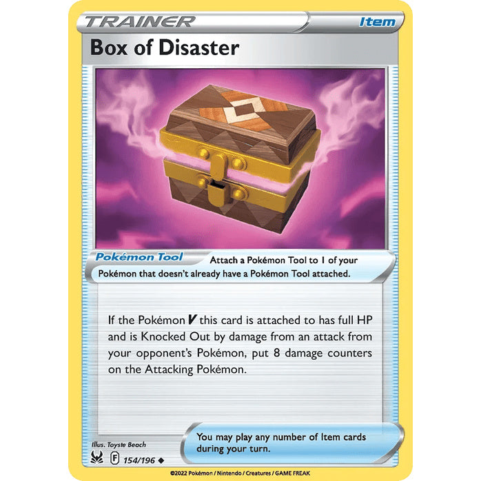 Box of Disaster - Lost Origin (Uncommon) [LOR-154] English / Near Mint / Normal